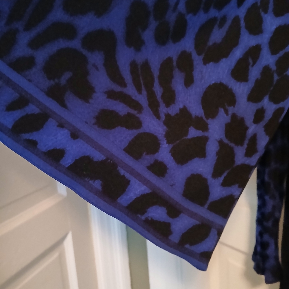 Fabulous LEONARD PARIS 3 Piece Top, Jacket, Matching Scarf, Sz 48 (16)! - Picture 9 of 12